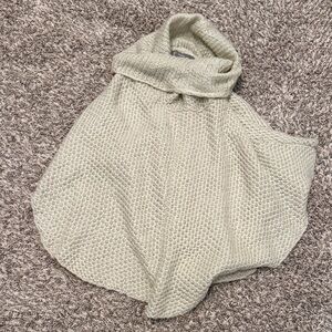 Cozy knit Women's poncho Sweater